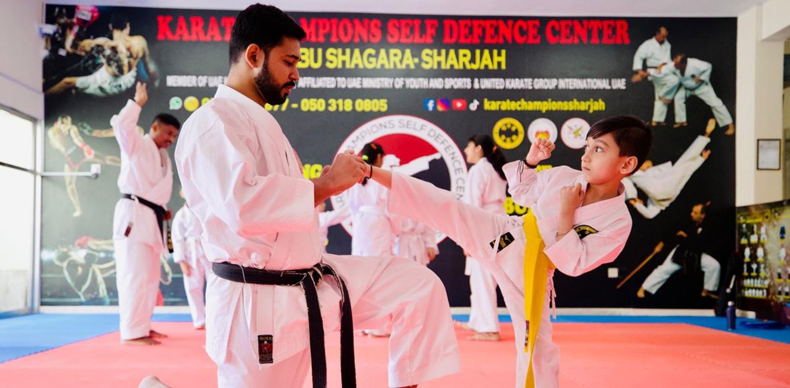 Martial arts self defence class in Abu Shagara